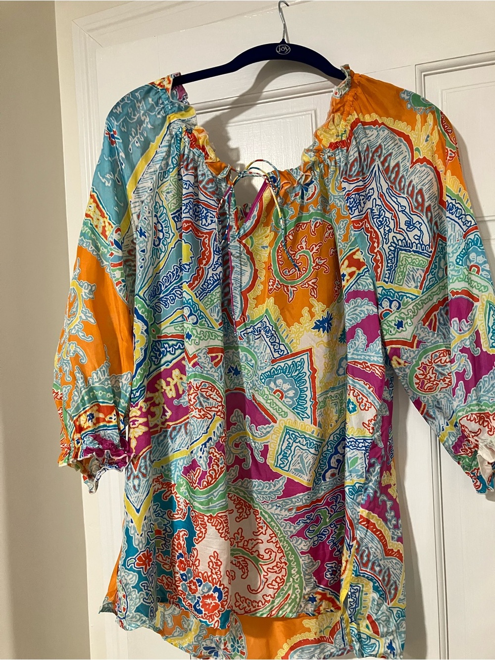 Ralph Lauren Multicolored Silk Blouse